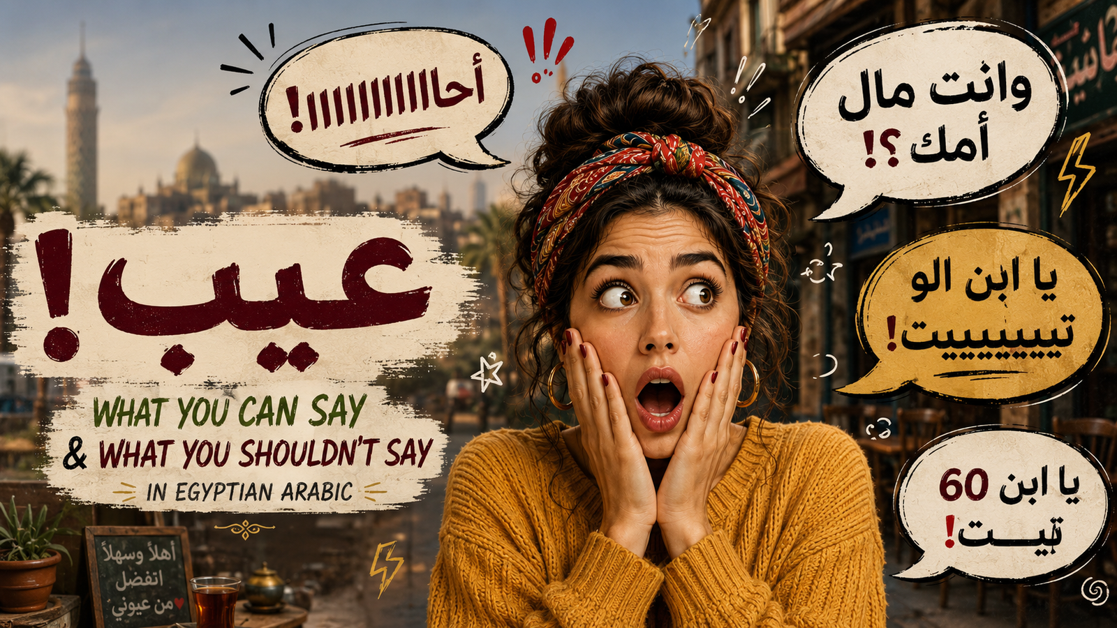 What You Can Say and What You Shouldn’t Say — in Egypt